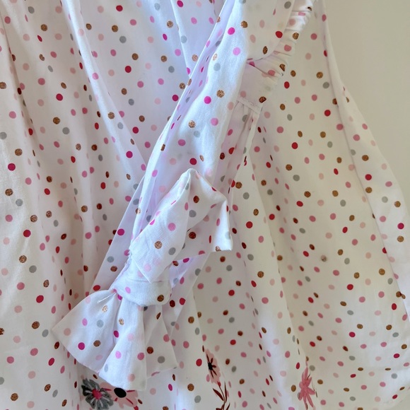 NWT Disney Parks Minnie Mouse Dress Pink Polka Dots with Headband Sz 12M 12 mos - Picture 3 of 6